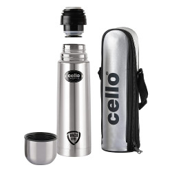 Cello Life Style Stainless Steel Insulated Flask, 500ml